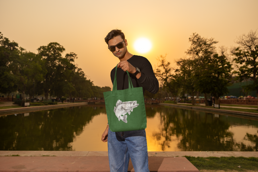 plátenná taška - Zubáč mk